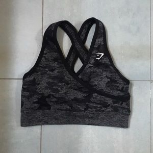 Gymshark camo bra